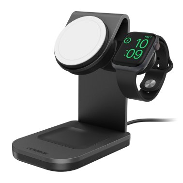 Otterbox 3-in-1 Charging Station Made for MagSafe w/ Apple Watch Charger + Airpods - Black