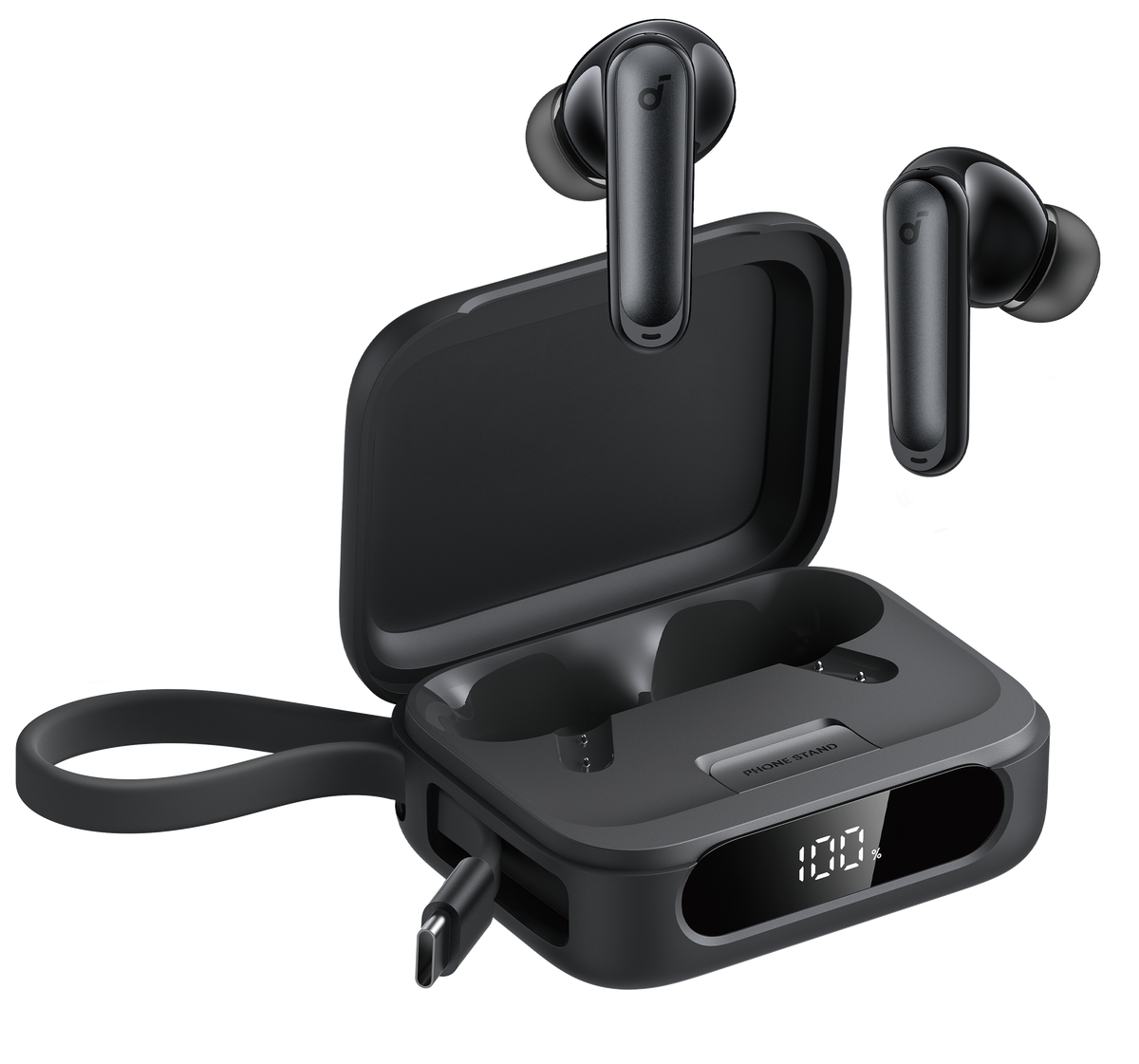 Soundcore P41i Noise Cancelling Wireless Earbuds Black